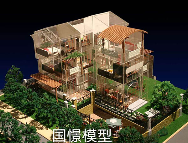 梅河口市建筑模型