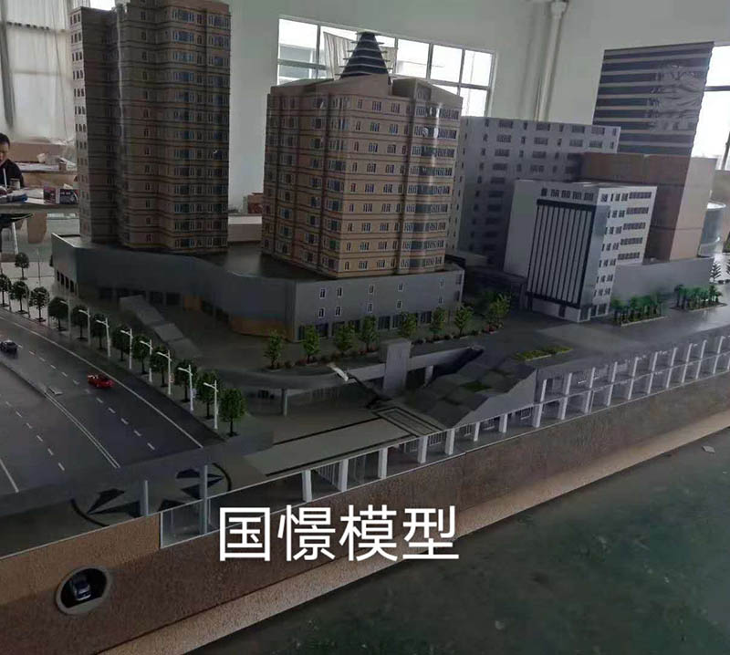 梅河口市建筑模型