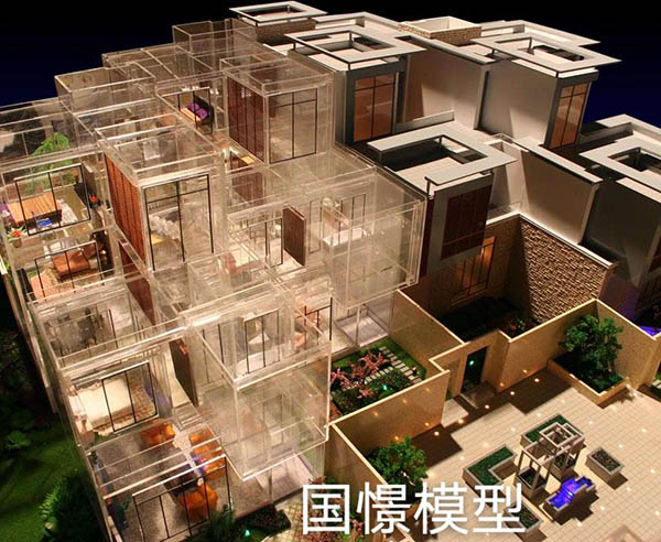 梅河口市建筑模型