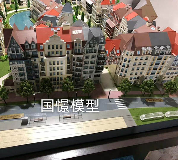 梅河口市建筑模型