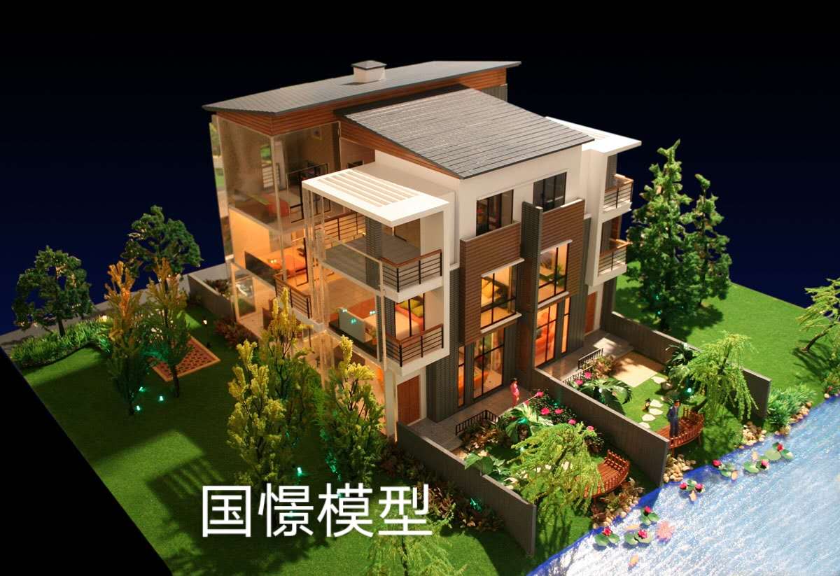 梅河口市建筑模型